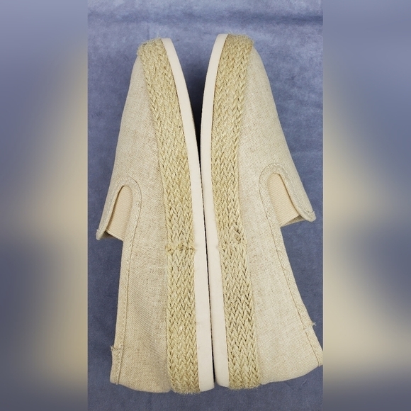 Esprit Nadine espadrille flat slip on Natural Tan‎ Women's shoes size 8.5 - Picture 7 of 9